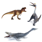Land, Sea & Sky complete figure set on a white background