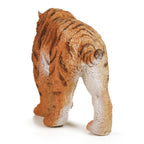 Walking Smilodon Figure, rear view on a white background