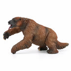faunov Megatherium giant ground sloth figure, primary three-quarter view on a white background