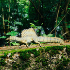 Spinosaurus Figure, displayed in a natural scene