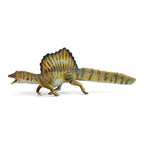 Spinosaurus Figure, left-side view on a white background